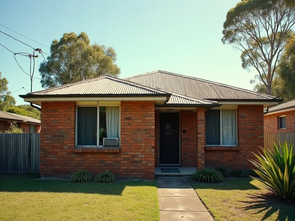Robina home with no air conditioning before Saltline installs a zoned ducted system